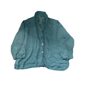 Loungerie Cozy pajama shirt short sleeve tail size 2